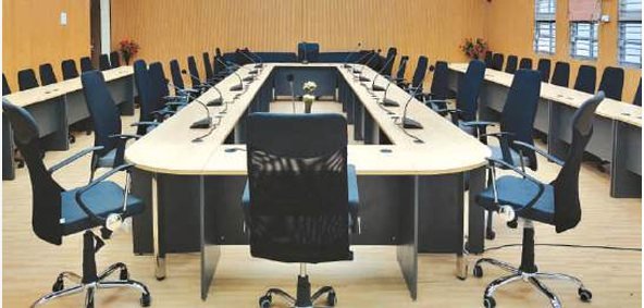 Seminar hall at DNLU, Jabalpur